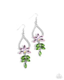 Paparazzi Floral Fuss - Pink Earring