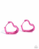 Paparazzi Memorable Love - Pink Earring