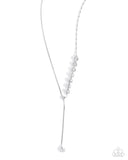 Paparazzi Drops of Dazzle - White Necklace