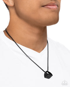 Paparazzi City Chase - Black Necklace