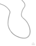 Paparazzi Complicated Chain - Silver Necklace