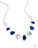 Paparazzi Royal Ready - Blue Necklace