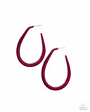 Paparazzi The Right Angle - Red Earring