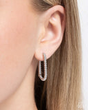 Paparazzi Meandering Moment - Silver Earring