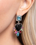Paparazzi Bohemian Bling - Black Earring
