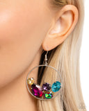 Paparazzi Treasure Timbre - Multi Earring
