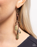 Paparazzi Sunset Suede - Multi Earring