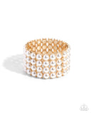 Paparazzi Ombre Overture - Gold Bracelet