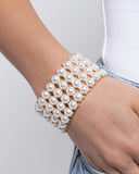 Paparazzi Ombre Overture - Gold Bracelet