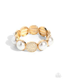 Paparazzi Believable Bling - Gold Bracelet