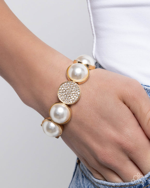 Paparazzi Believable Bling - Gold Bracelet