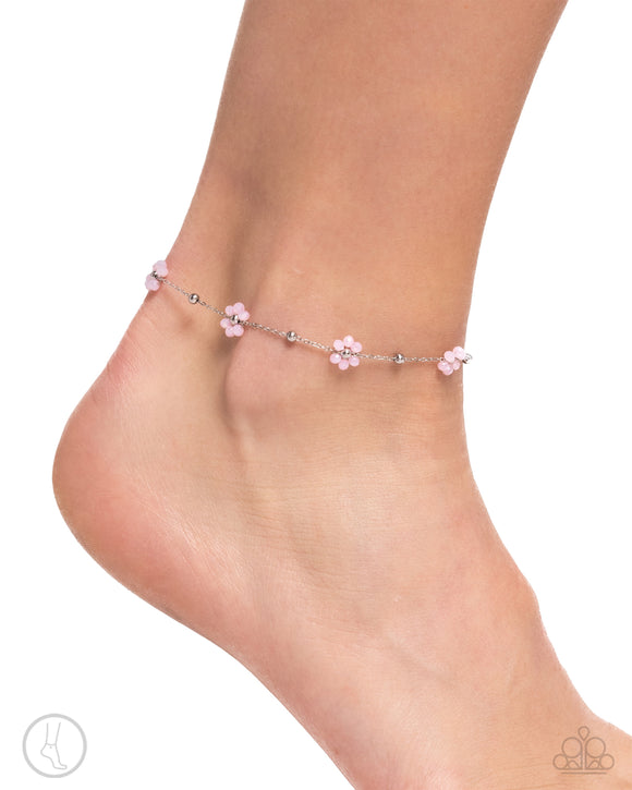 Paparazzi Perfect Promise - Pink Anklet