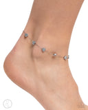 Paparazzi Catch My Breath - Silver Anklet