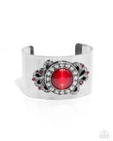 Paparazzi Paisley Princess - Red Bracelet