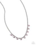 Paparazzi Conveying Charm - Pink Necklace