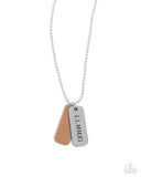 Paparazzi Roman Retrograde - Brown Necklace