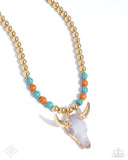 Paparazzi Timeless Texan - Gold Necklace