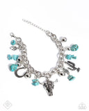 Paparazzi Wild West Wardrobe - Blue Bracelet