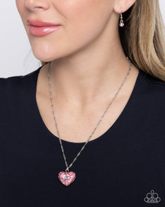 Paparazzi Best Of My Heart - Pink Necklace