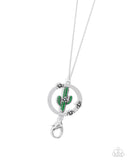 Paparazzi Poetic Patio - Green Necklace