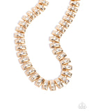 Paparazzi Officially Opulent - Gold Necklace
