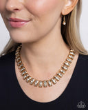 Paparazzi Officially Opulent - Gold Necklace