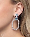 Paparazzi Guarded Glitz - Blue CLIP Earring