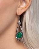 Paparazzi Scouting Spirals - Green Earring