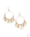 Paparazzi Coastal Conversation - Gold Earring