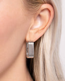 Paparazzi Vendetta Vanity - Silver Earring