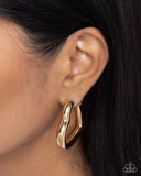 Paparazzi Local Attraction - Gold Earring