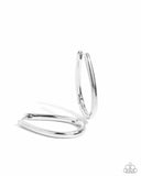 Paparazzi Angelic Avenue - Silver Earring