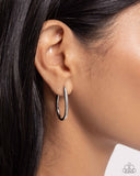 Paparazzi Angelic Avenue - Silver Earring