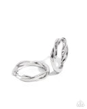 Paparazzi Genuine Glitz - Silver Earring