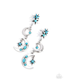 Paparazzi Stellar Serendipity - Blue Earring