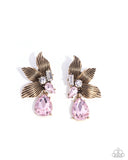 Paparazzi Showstopping Symphony - Pink Earring