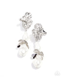 Paparazzi Profound Pearls - White Earring