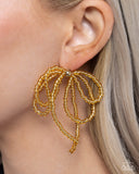 Paparazzi Sophisticated Sprinkle - Gold Earring