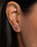 Paparazzi Logical Light - Pink Earring