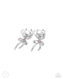 Paparazzi Ballet Lacing - Pink Earring