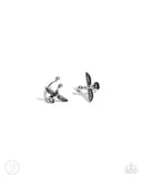 Paparazzi Soaring Sparrow - Silver Earring