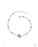 Paparazzi Florida Freestyle - Blue Anklet