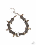 Paparazzi Candid Cowboy - Brass Bracelet