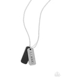 Paparazzi Roman Retrograde - Black Necklace