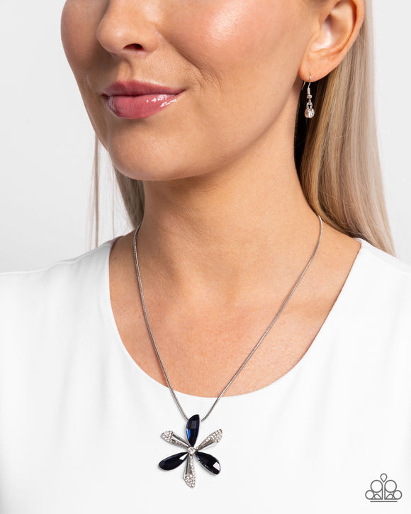 Paparazzi Potent Pattern - Blue Necklace