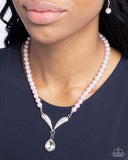 Paparazzi Avant-Garde Adornment - Pink Necklace
