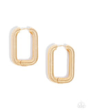 Paparazzi Spiral Supply - Gold Earring