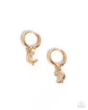 Paparazzi Lunar Language - Gold Earring
