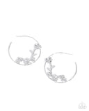 Paparazzi Blooming Benefit - Silver Earring