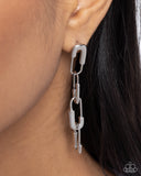 Paparazzi Linked Launch - Silver Earring